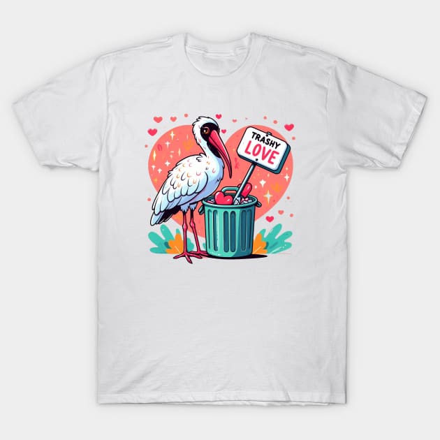 valentine bin chicken T-Shirt by BukovskyART